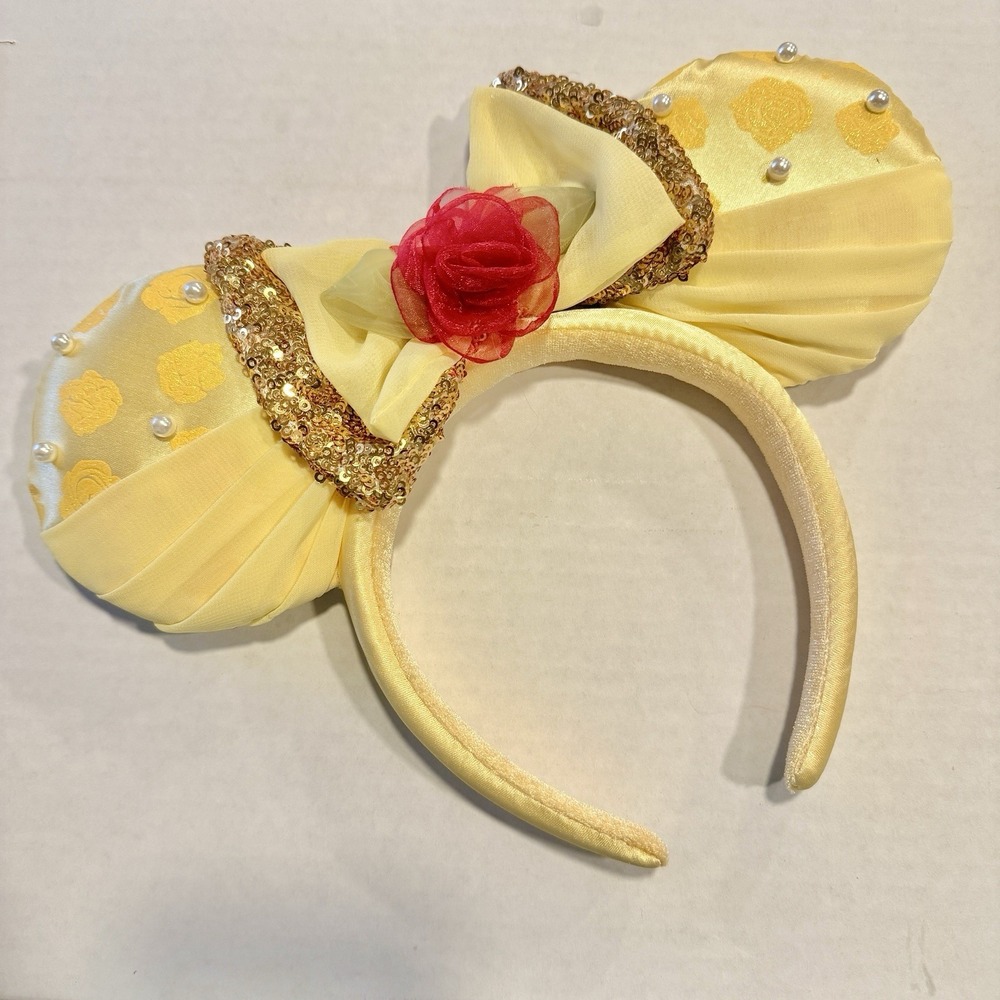 Disney Parks Beauty and the Beast Belle Ear Headband Used